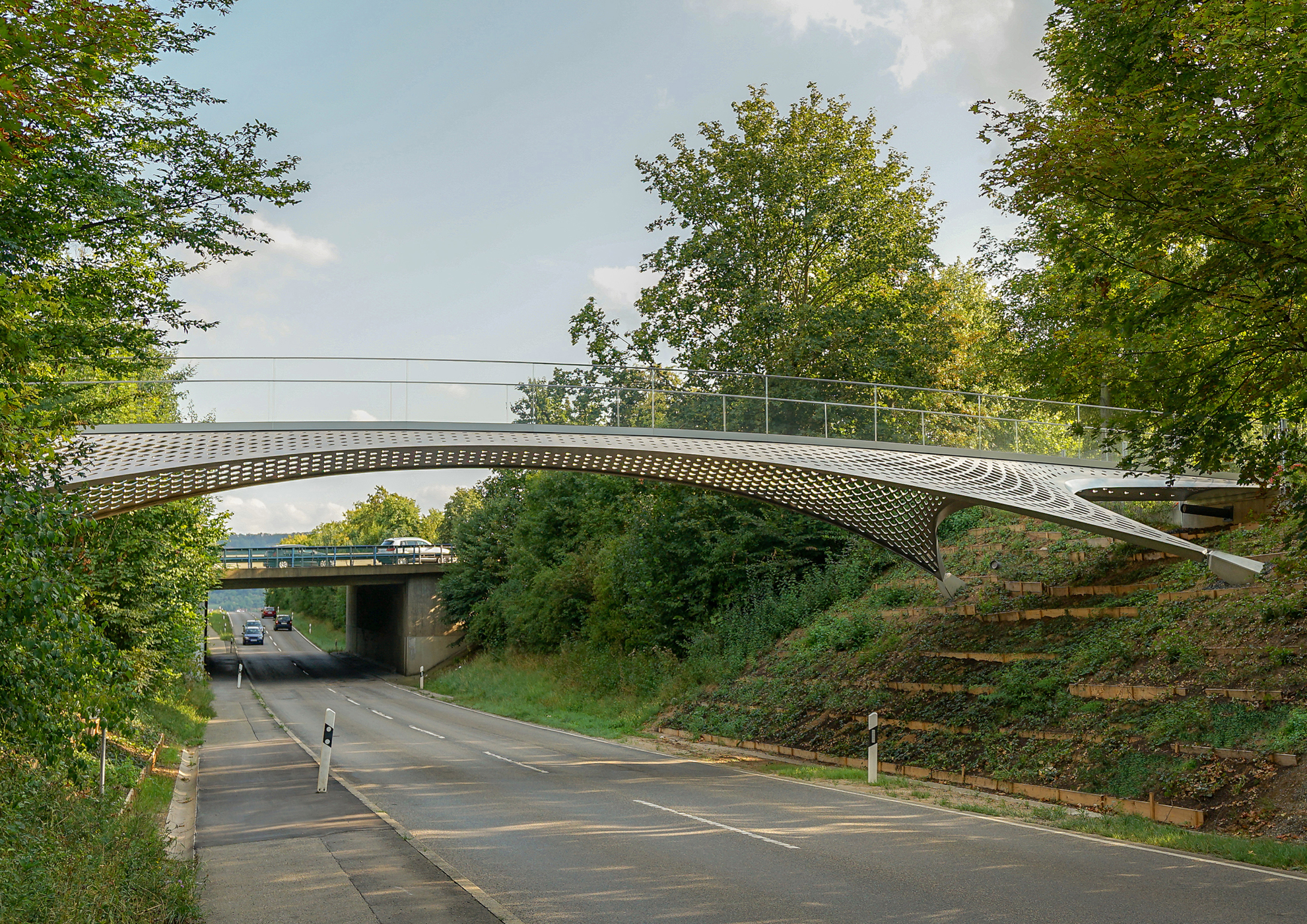 Short Span 2022 Winner: Trumpf Bridge, Ditzingen, Baden-Wuerttemberg, Germany